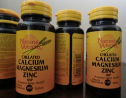 قرص افزایش قد نچرال ولت calcium magnesium zinc